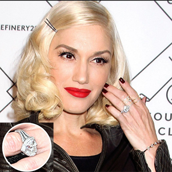 Gwen Stefani and the engagement ring